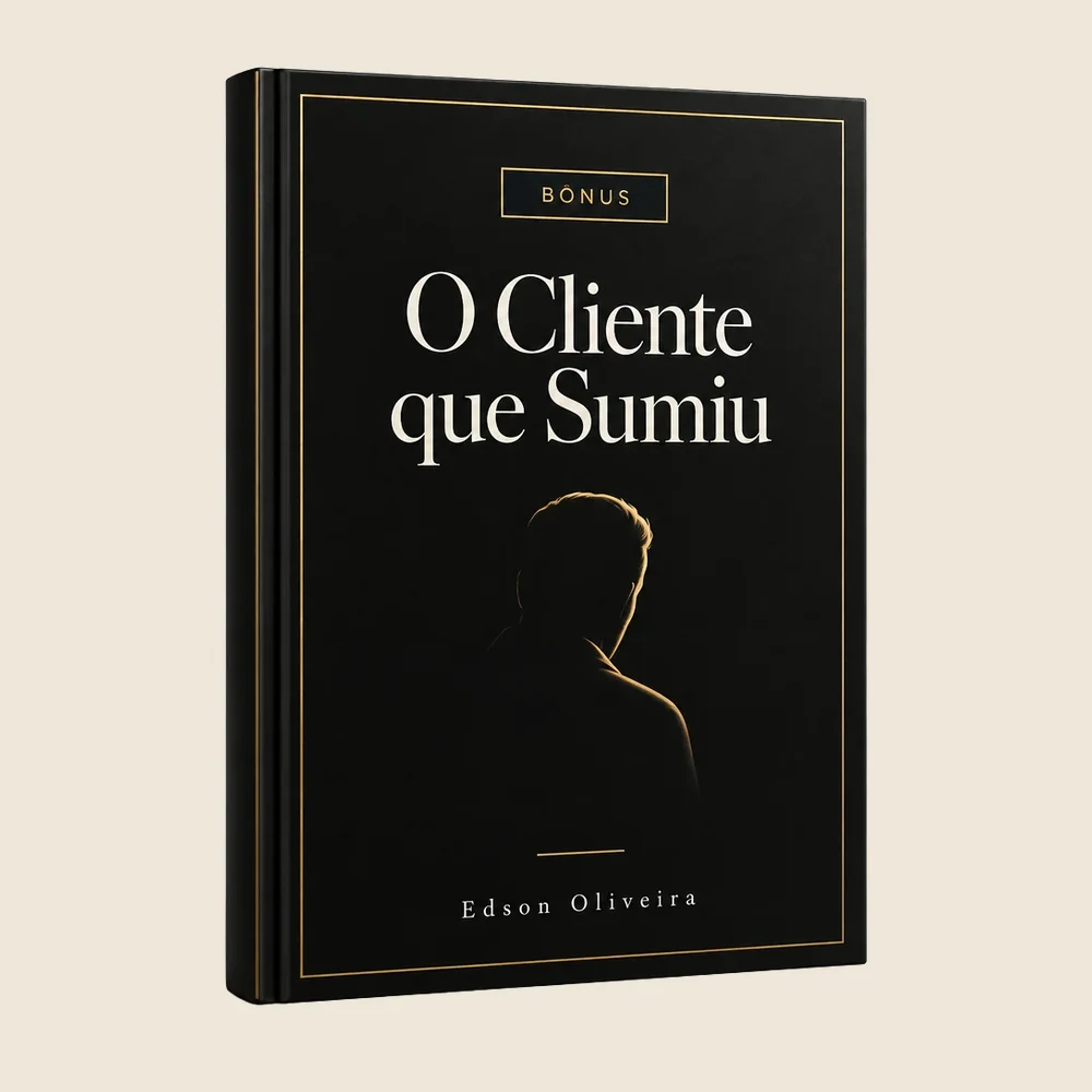 Capa do bônus O Cliente que Sumiu, a sequência de 21 dias.