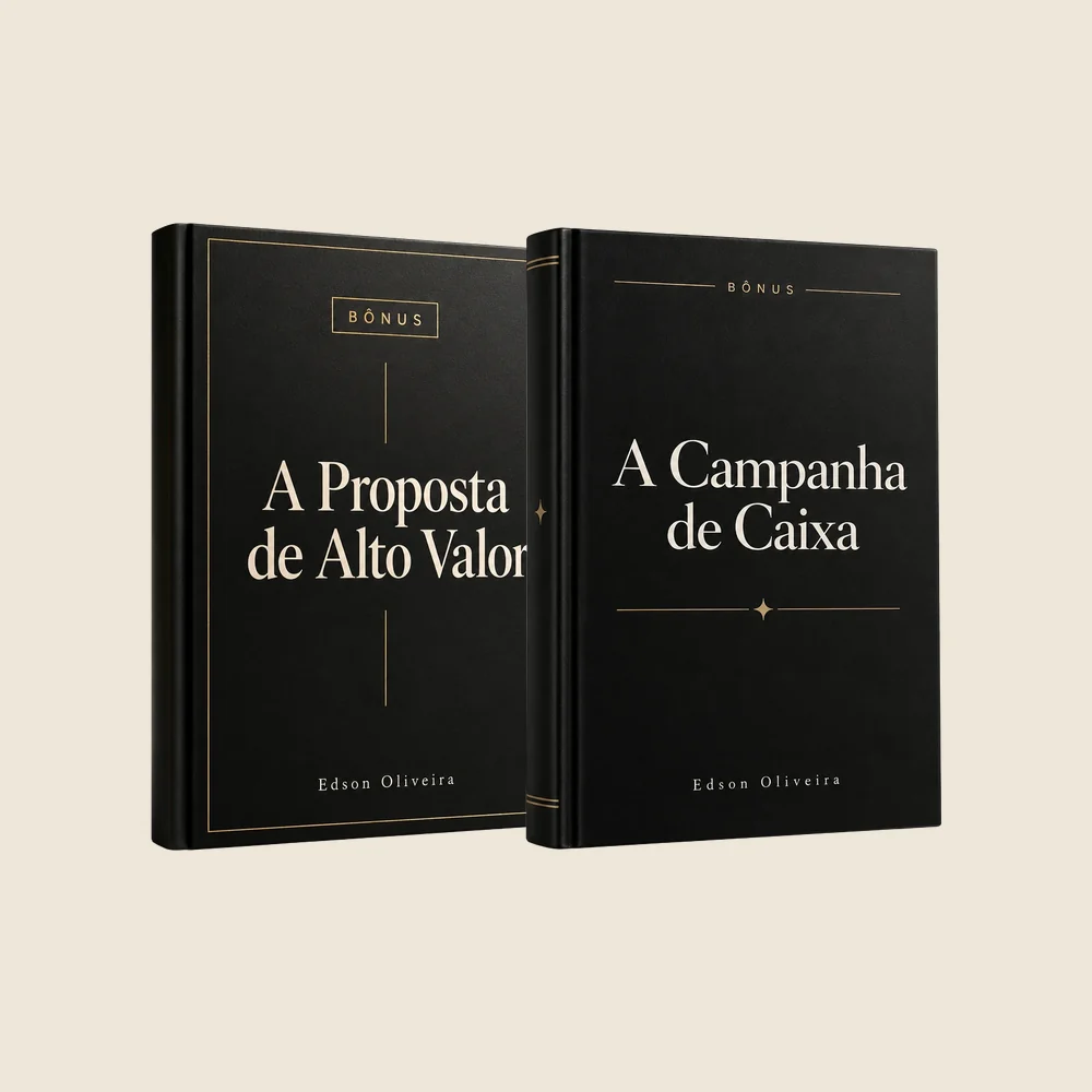 Capas dos bônus A Proposta de Alto Valor e A Campanha de Caixa.