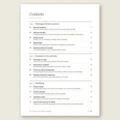 The AI Prompts for Business Handbook · Full table of contents