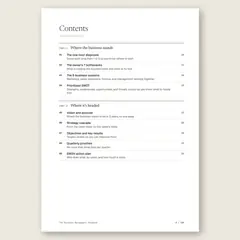 The Business Management Handbook · Full table of contents