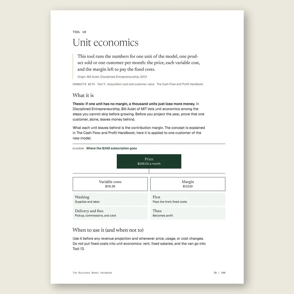 The Business Model Handbook · The diagram in detail