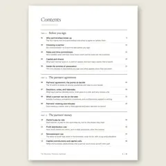 The Business Partners Handbook · Full table of contents