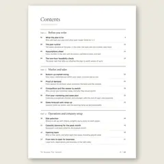 The Business Plan Handbook · Full table of contents