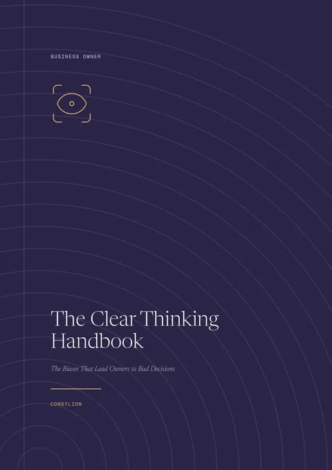 Capa: The Clear Thinking Handbook