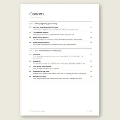 The Clear Thinking Handbook · Full table of contents