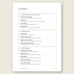 The Communication Handbook · Full table of contents