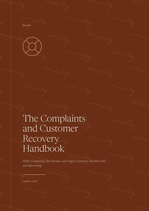 Capa: The Complaints and Customer Recovery Handbook