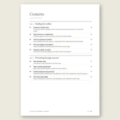 The Conflict Management Handbook · Full table of contents