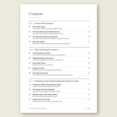 The Content Marketing Handbook · Full table of contents