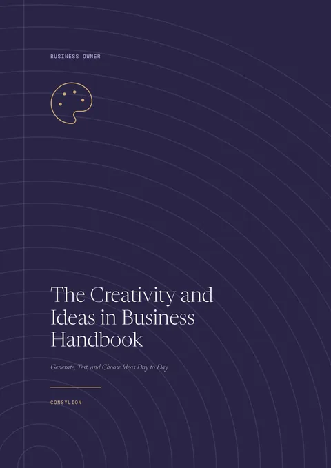 Capa: The Creativity and Ideas in Business Handbook