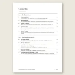 The Customer Service and Experience Handbook · Full table of contents