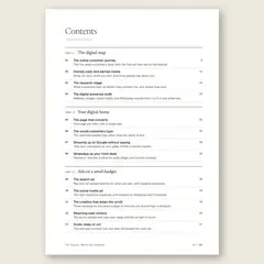 The Digital Marketing Handbook · Full table of contents