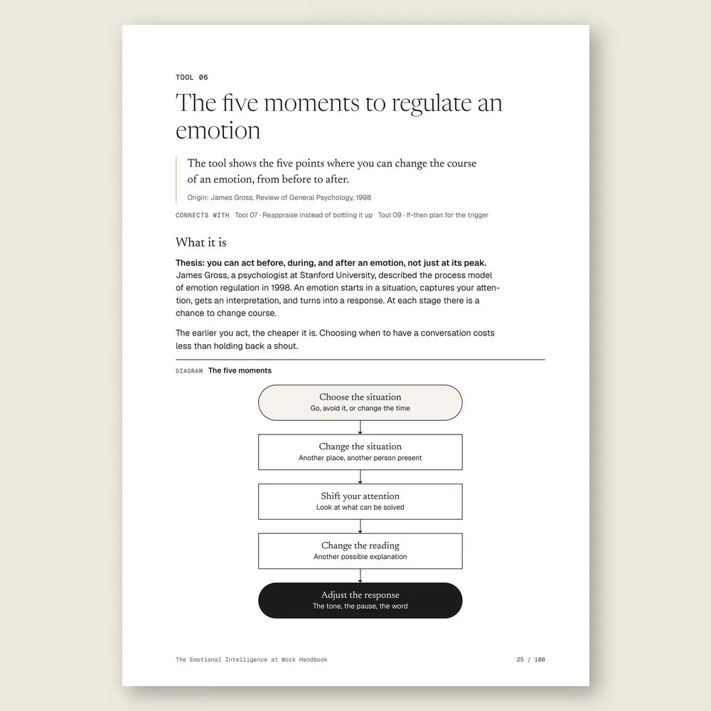 The Emotional Intelligence at Work Handbook · The diagram in detail