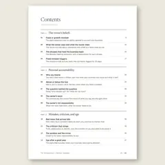 The Entrepreneur's Mindset Handbook · Full table of contents