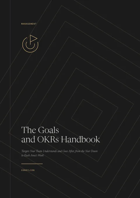 Capa: The Goals and OKRs Handbook