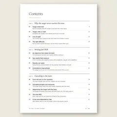 The Goals and OKRs Handbook · Full table of contents