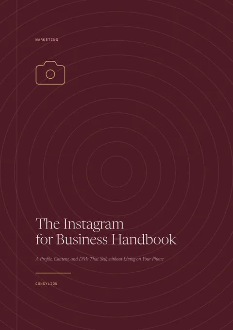 Capa: The Instagram for Business Handbook