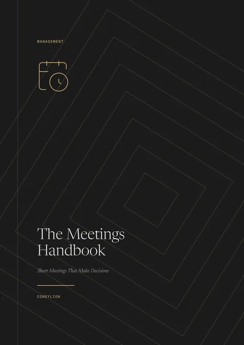 Capa: The Meetings Handbook