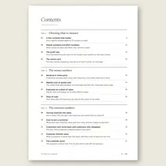 The Metrics Handbook · Full table of contents