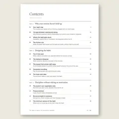 The Owner's Habits and Discipline Handbook · Full table of contents