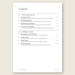 The Paid Ads Handbook · Full table of contents