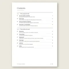 The Persuasion Handbook · Full table of contents