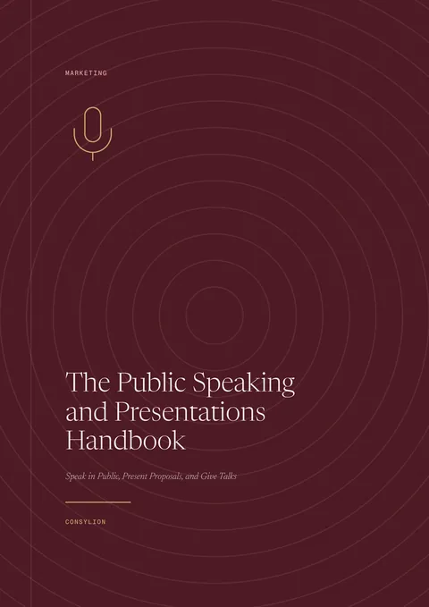 Capa: The Public Speaking and Presentations Handbook