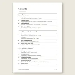 The Risk and Crisis Handbook · Full table of contents