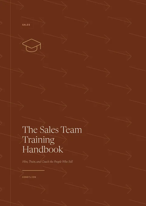 Capa: The Sales Team Training Handbook