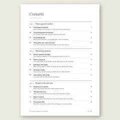 The Scaling Operations Handbook · Full table of contents