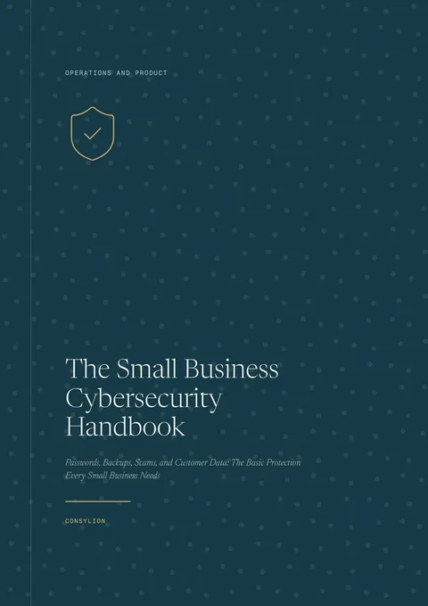Capa: The Small Business Cybersecurity Handbook
