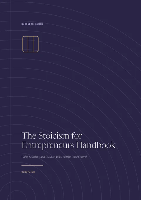 Capa: The Stoicism for Entrepreneurs Handbook