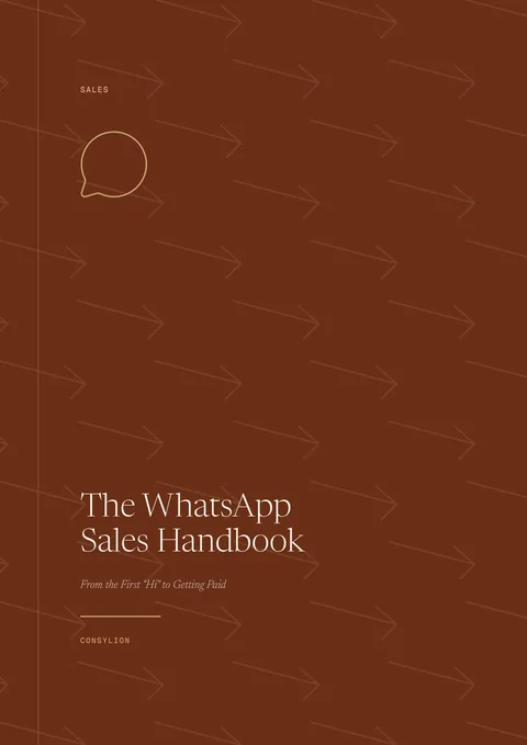 Capa: The WhatsApp Sales Handbook