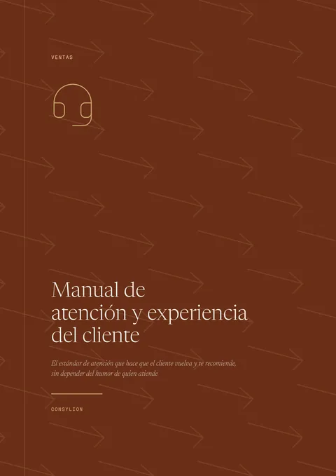 Capa: Manual de atención y experiencia del cliente