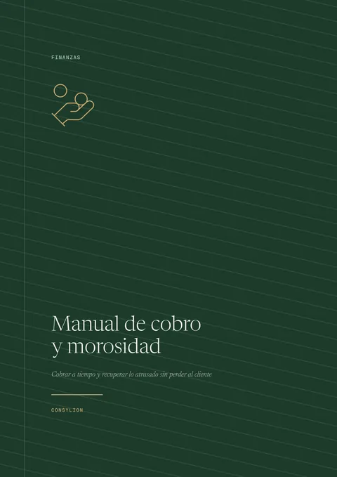 Capa: Manual de cobro y morosidad