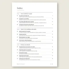 Manual de contratación · Índice completo