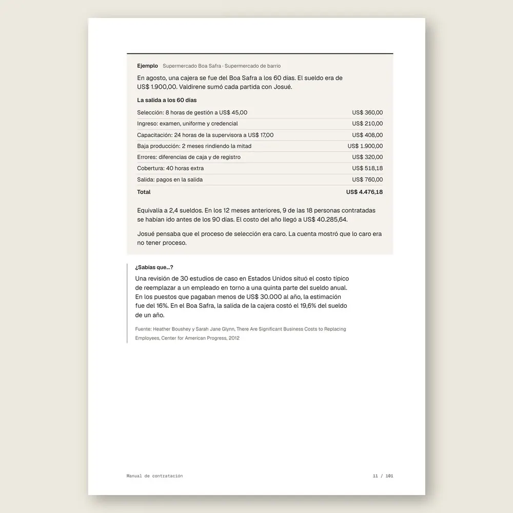 Manual de contratación · Ejemplo ilustrativo con números