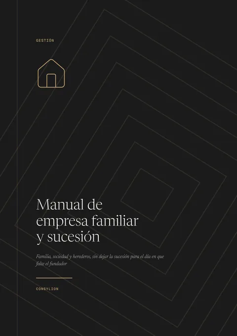 Capa: Manual de empresa familiar y sucesión