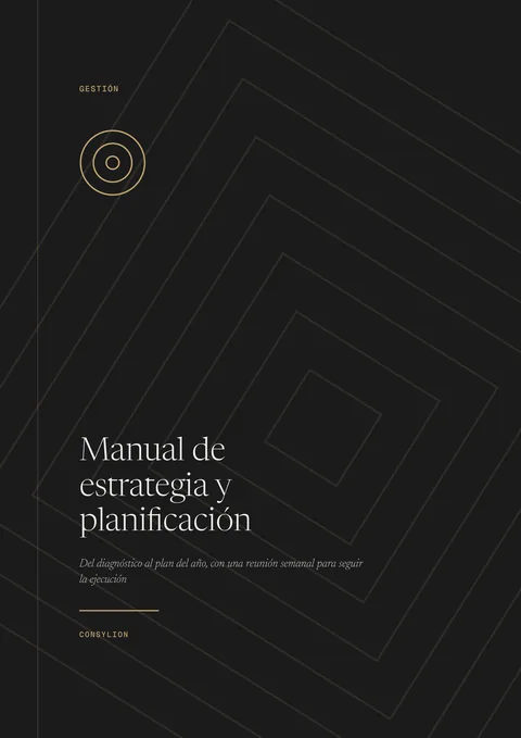 Capa: Manual de estrategia y planificación