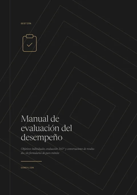 Capa: Manual de evaluación del desempeño
