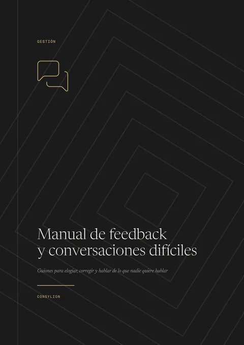 Capa: Manual de feedback y conversaciones difíciles