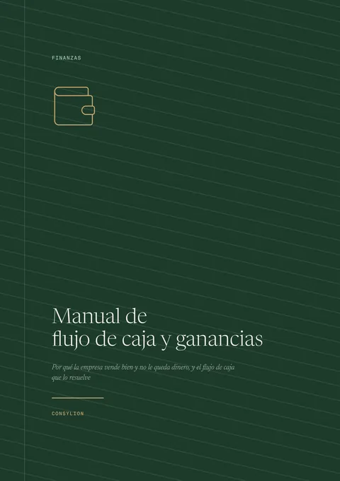 Capa: Manual de flujo de caja y ganancias