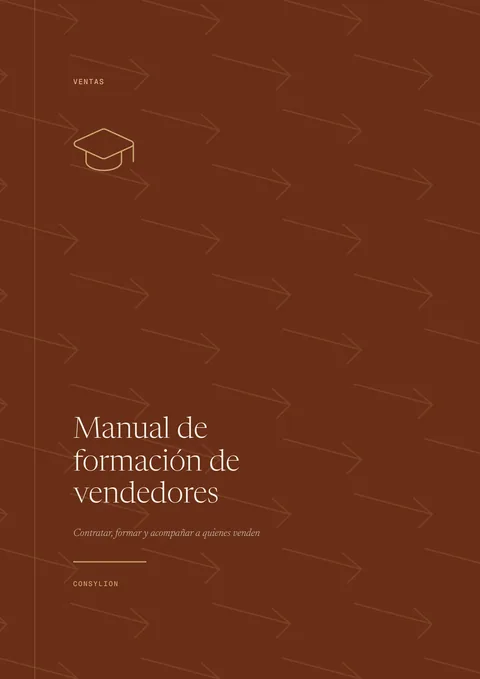 Capa: Manual de formación de vendedores