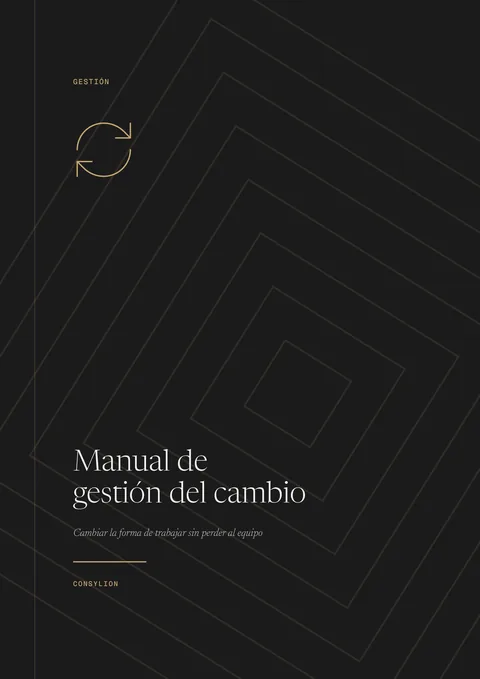 Capa: Manual de gestión del cambio