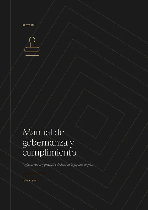 Capa: Manual de gobernanza y cumplimiento