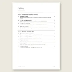 Manual de innovación · Índice completo