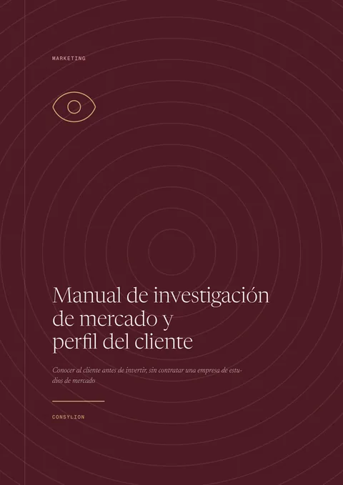 Capa: Manual de investigación de mercado y perfil del cliente