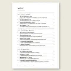 Manual de lanzamiento de productos y servicios · Índice completo