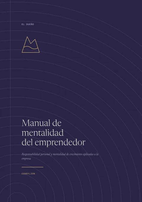 Capa: Manual de mentalidad del emprendedor