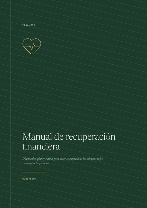 Capa: Manual de recuperación financiera